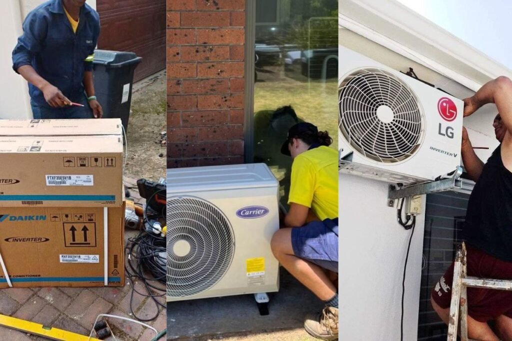 Air Conditioner Clarity Team Testing Air Conditioner