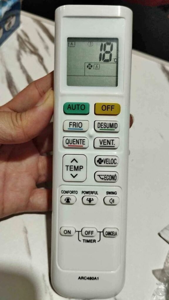 Eco mode in Air Conditioner remote