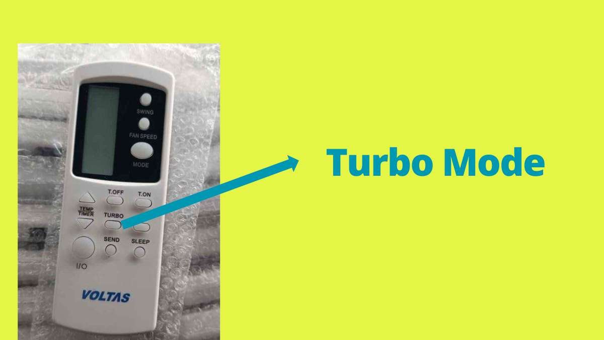 Turbo Mode in AC remote