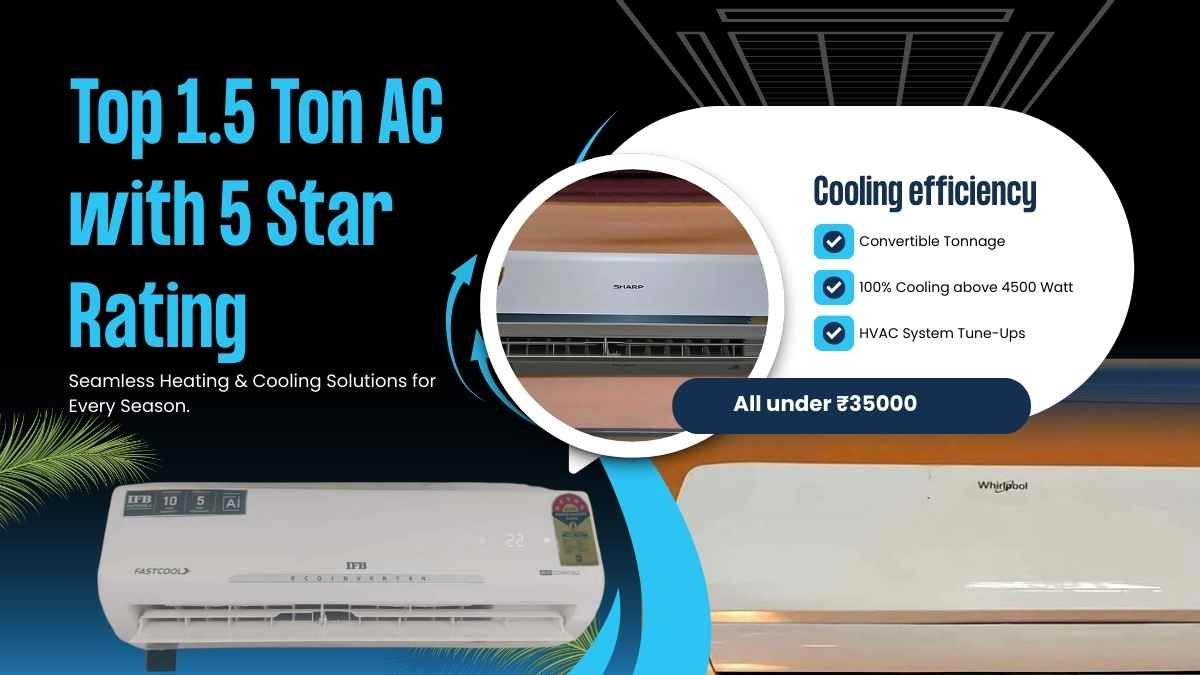 Best 1.5 Ton 5 Star AC under 35000
